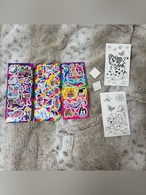 Lisa frank stickers and characters